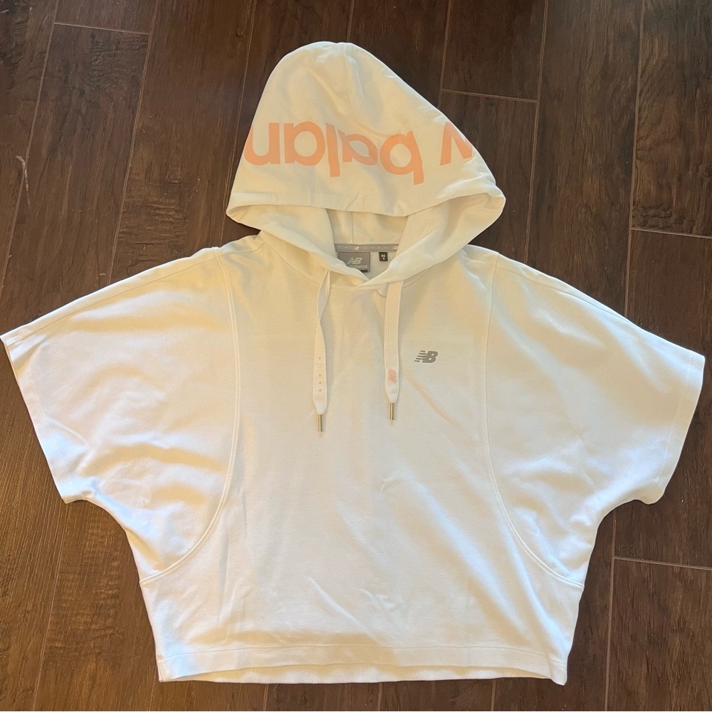 New Balance short sleeve hoodie